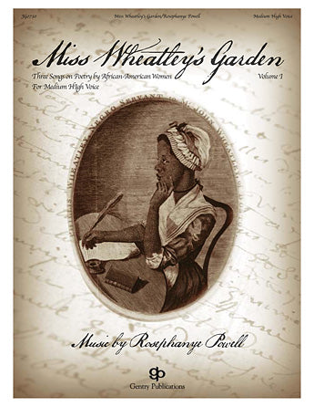 Miss Wheatley's Garden (Medium High Voice) Sheet Music Preview
