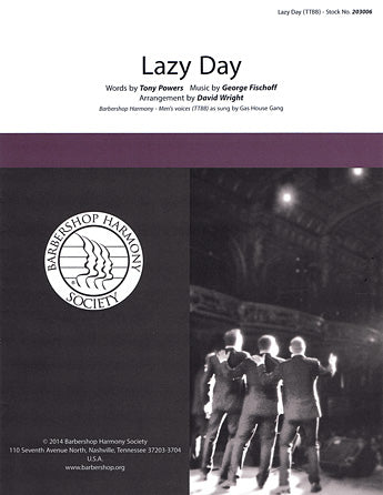 Lazy Day (arr. David Wright) Sheet Music Preview