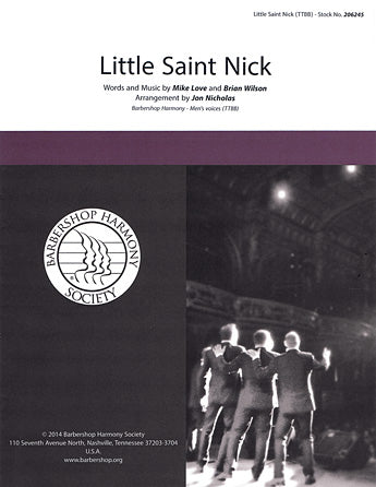 Little Saint Nick (arr. Jon Nicholas) Sheet Music Preview