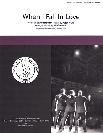 When I Fall In Love (arr. Jay Giallombardo) Sheet Music Preview