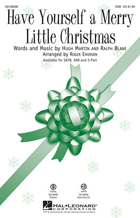 Have Yourself A Merry Little Christmas Sheet Music Preview