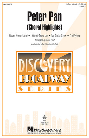 I Won't Grow Up Sheet Music Preview