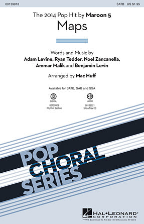 Maps (arr. Mac Huff) Sheet Music Preview