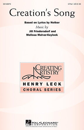 Creation's Song Sheet Music Preview