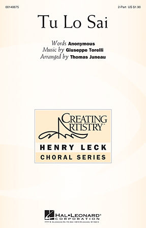 Tu Lo Sai Sheet Music Preview