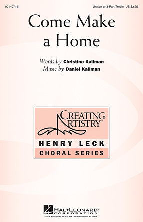 Come Make A Home Sheet Music Preview