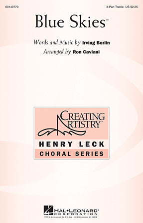 Blue Skies Sheet Music Preview