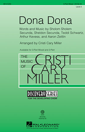 Dona Dona (arr. Cristi Cary Miller) Sheet Music Preview