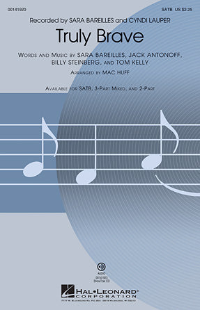 Truly Brave (arr. Mac Huff) - Trombone 2 Sheet Music Preview