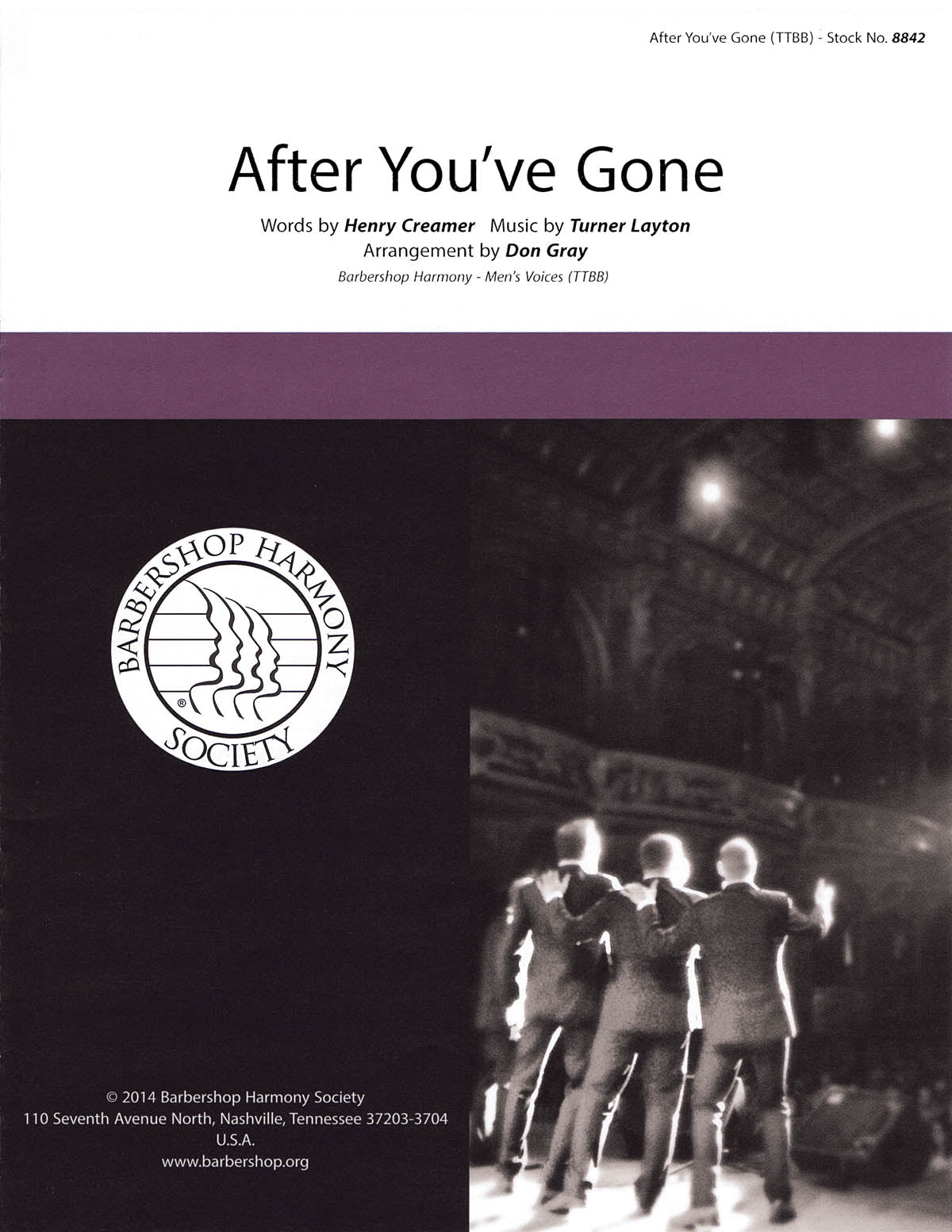 After You've Gone (arr. Don Gray) Sheet Music Preview