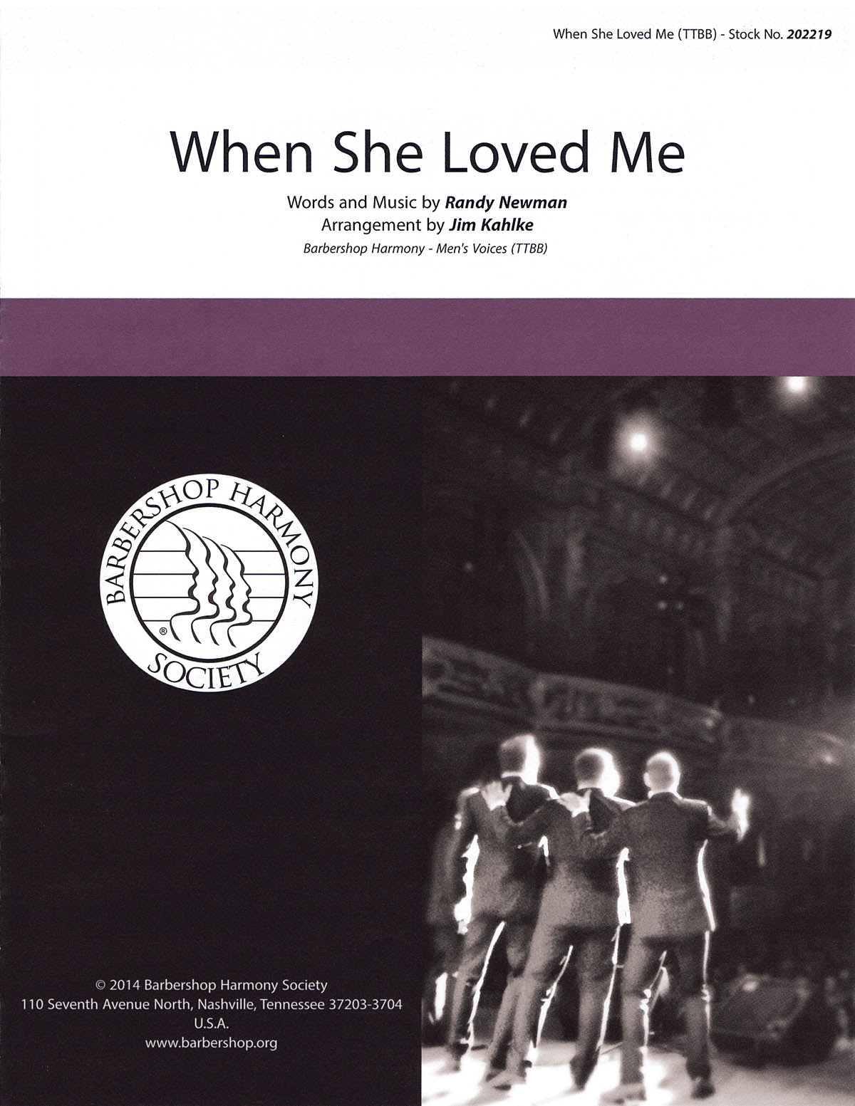 When She Loved Me (from Toy Story 2) (arr. Jim Kahlke) Sheet Music Preview