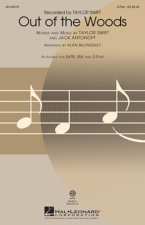 Out Of The Woods Sheet Music Preview