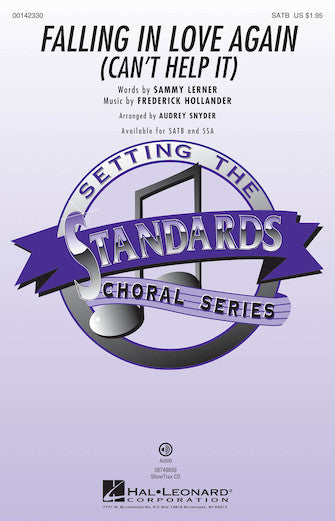 Falling In Love Again (Can't Help It) Sheet Music Preview