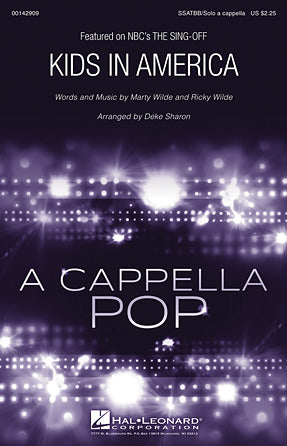 Kids In America Sheet Music Preview