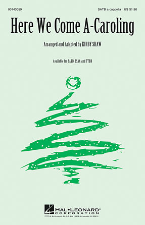 Here We Come A-Caroling Sheet Music Preview