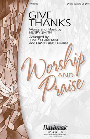 Give Thanks Sheet Music Preview