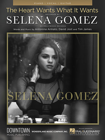 The Heart Wants What It Wants Sheet Music Preview