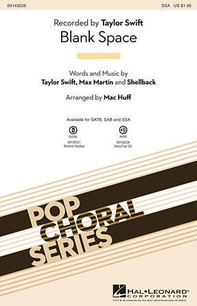Blank Space (arr. Mac Huff) Sheet Music Preview