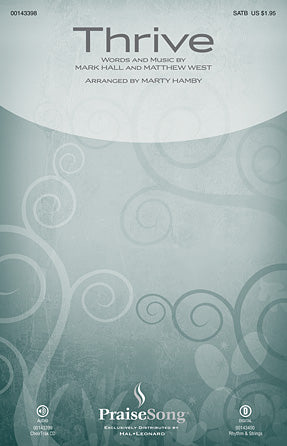 Thrive Sheet Music Preview