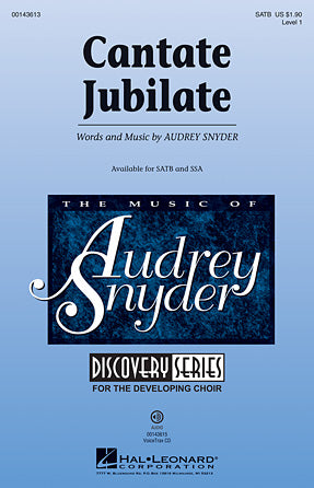 Cantate Jubilate Sheet Music Preview