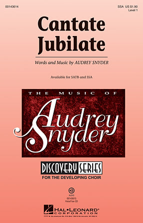 Cantate Jubilate Sheet Music Preview