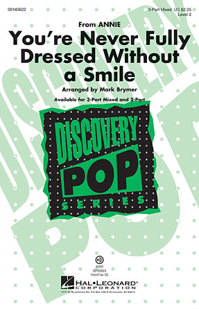 You're Never Fully Dressed Without A Smile (2014 Film Version) (arr. Mark Brymer) Sheet Music Preview