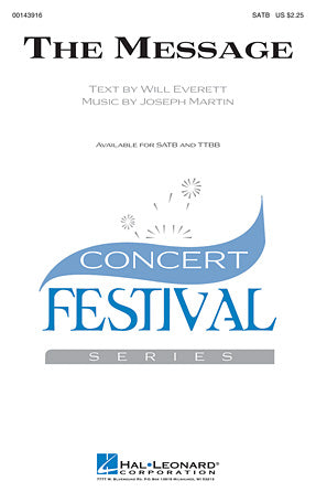 The Message Sheet Music Preview