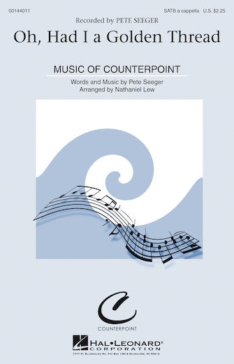 Oh, Had I A Golden Thread Sheet Music Preview