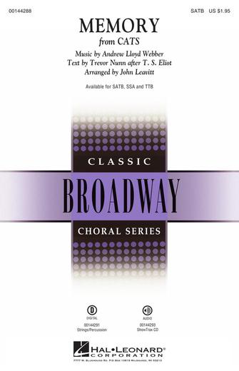 Memory (from Cats) (arr. John Leavitt) Sheet Music Preview