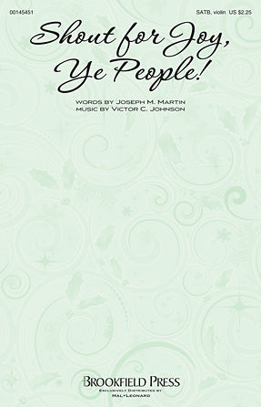Shout For Joy, Ye People Sheet Music Preview