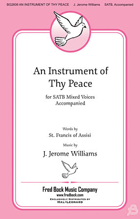 An Instrument Of Thy Peace Sheet Music Preview