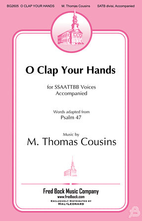 O Clap Your Hands Sheet Music Preview