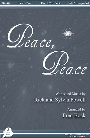 Peace, Peace (arr. Fred Bock) Sheet Music Preview