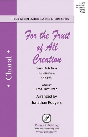 For the Fruit of All Creation Sheet Music Preview