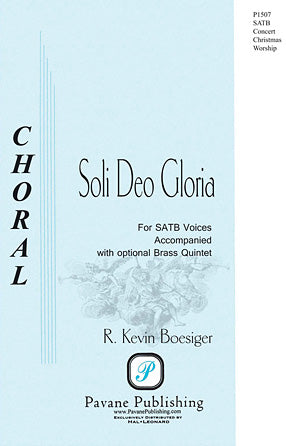 Soli Deo Gloria Sheet Music Preview