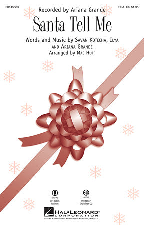 Santa Tell Me (Arr. Mac Huff) Sheet Music Preview