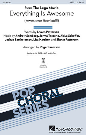 Everything Is Awesome (from The Lego Movie) (arr. Roger Emerson) Sheet Music Preview