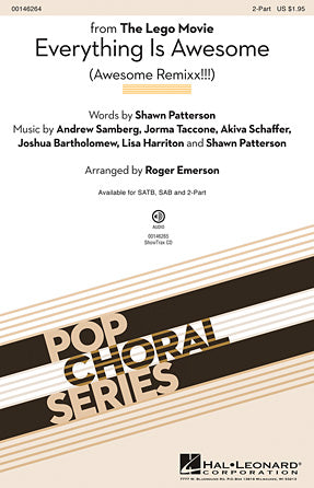 Everything Is Awesome (from The Lego Movie) (arr. Roger Emerson) Sheet Music Preview