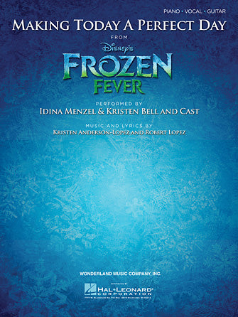 Making Today A Perfect Day (from Frozen Fever) Sheet Music Preview