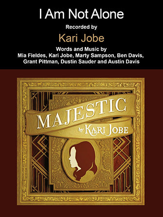 I Am Not Alone Sheet Music Preview