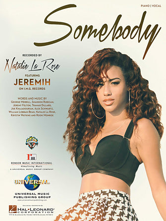 Somebody Sheet Music Preview
