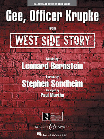 Gee, Officer Krupke (from West Side Story) (arr. Paul Murtha) - F Horn 3 Sheet Music Preview