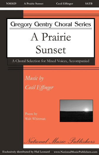 A Prairie Sunset Sheet Music Preview
