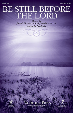 Be Still Before The Lord Sheet Music Preview
