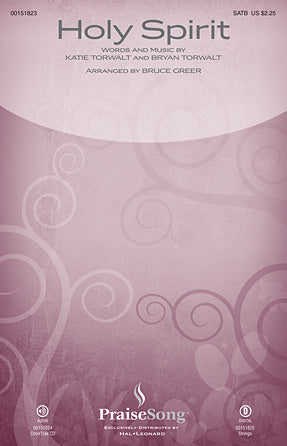 Holy Spirit Sheet Music Preview