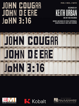 John Cougar, John Deere, John 3:16 Sheet Music Preview