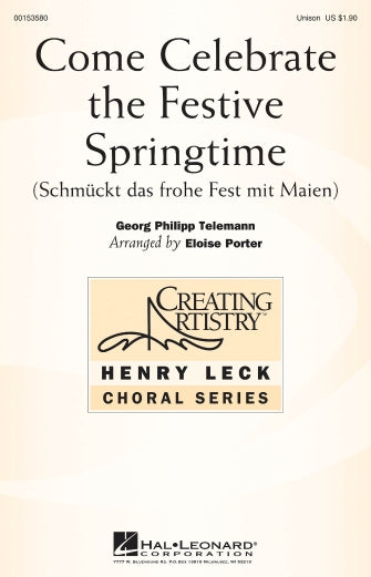 Come Celebrate The Festive Springtime (arr. Eloise Porter) Sheet Music Preview