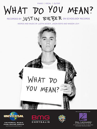 What Do You Mean? Sheet Music Preview