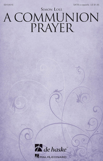 A Communion Prayer Sheet Music Preview