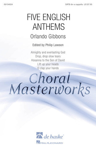 Five English Anthems (Collection) Sheet Music Preview